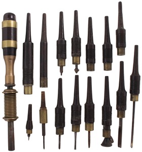 Unmarked: Showy R'wood & Brass Bow Drill