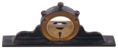 Davis Level & Tool Company, Springfield, Massachusetts, No. 1: Early Patent Inclinometer Level