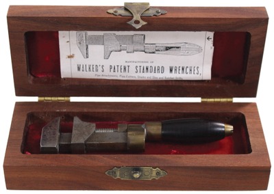 Hilary Klein, Granville, Iowa: Min. Model Of Walker Patent Nut Wrench