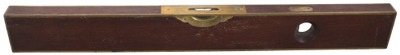 Millers Falls Company, Millers Falls, Massachusetts, No. 1: Fully Brass Bound Rosewood Level