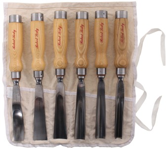Robert Sorby, Sheffield, England: Set Of Six Unused Sculptor's Gouges