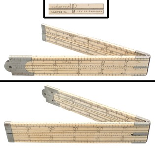 Stanley Rule & Level, No. 86: Extra Clean 2 Foot 4 Fold Folding Rule