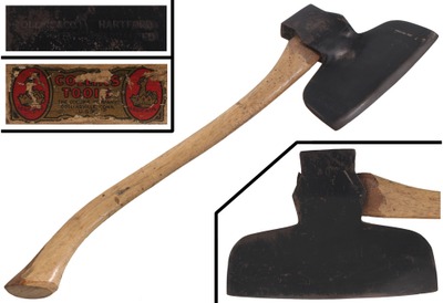 Collins & Company, Hartford, Connecticut: Extra Clean 12" Blade Broad Axe