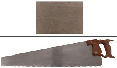 Henry Disston & Sons, Philadelphia, Pennsylvania, No. 16: Extra Clean 5 1/2 Pt Rip Saw