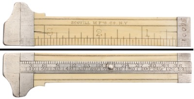 Scovill Manufacturing Company, New York, New York: Early Button Caliper