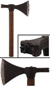 Unmarked: 19th C. Log Marking Hatchet