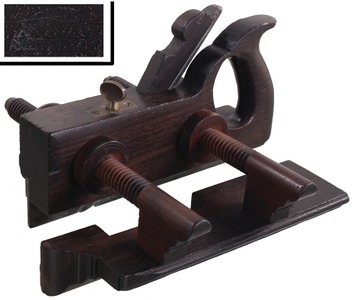 A. Kelly & Company, Ashfield, Massachusetts: Handled Rosewood Plow Plane