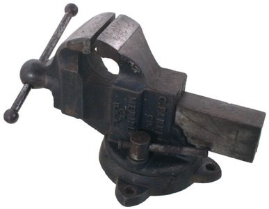 Charles Parker Company, Meriden, Connecticut, No. 203: Heavy Duty Cast Iron Bench Vise