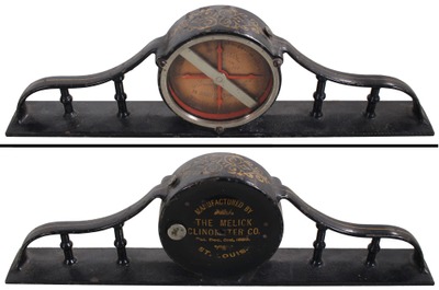 W.B. Melick, St. Louis, Missouri: Pat. Inclinometer Level