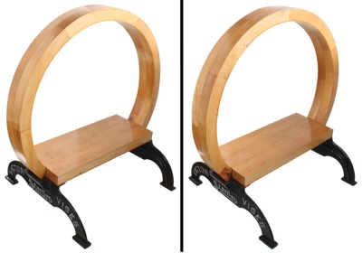 Stanley Rule & Level: Orig. Display Stand For "stanley "r" Vise