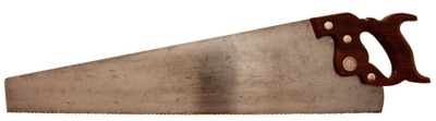 E.C. Atkins & Company, Indianapolis, Indiana, No. 400: Rosewood Handle 26" 8 Pt. Xcut Saw
