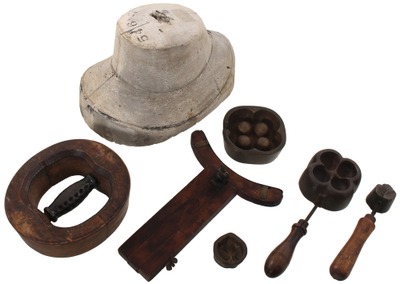 Assorted Makers: Great Collection Of Hatter's Tools