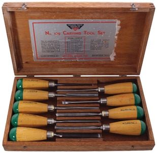 Millers Falls Company, Millers Falls, Massachusetts, No. 109: Boxed Set Of Carving Tools