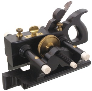 Gordon Auld, Portland, Oregon: Replica Ebony Ctr Wheel Plow Plane