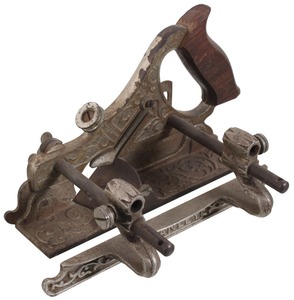 Stanley Rule & Level, No. 141: Nickel Plated Plow & Filletster Plane