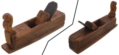 Unmarked: Early Carved Euro. Smoothing Plane