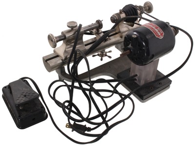 W.D. Clement, Waltham, Massachusetts: Precision Nickel Plated Jewelers Lathe