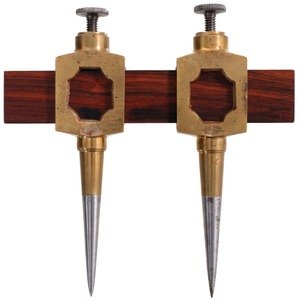 Unmarked: Pair Of Extra Nice Bronze Trammels