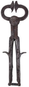 Unmarked: Unus. Dbl. Spring Sugar Nippers