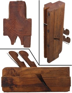 E. Baldwin: Rare Bead & Follow Gothic Bead Plane