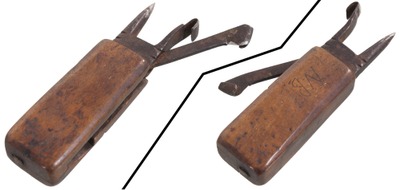Unmarked: Early Beech Handle Race Knife
