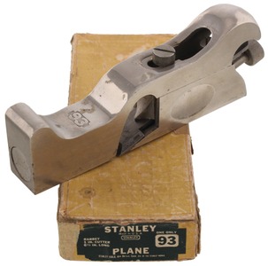 Stanley Rule & Level, No. 93: 1" Shoulder Rabbet Plane