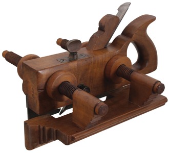 Sandusky Tool Company, Sandusky, Ohio, No. 125: Handled Applewood Plow Plane