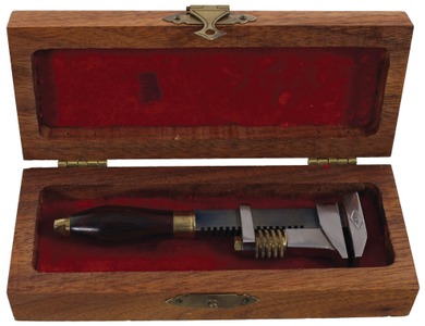 Hilary Klein, Granville, Iowa: Model Of Kane & Kean Patent Nut Wrench