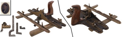Elisha W. Lewis, Philadelphia, Pennsylvania: Lewis' Patent Core Box Plane