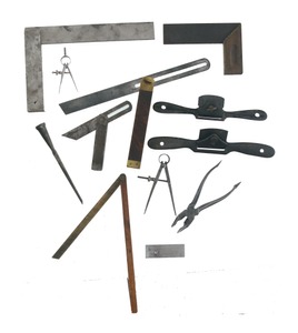 Assorted Makers: Lot Of Clean & Usabl Layout Tools
