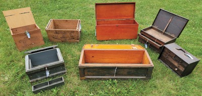 Assorted Makers: Lot Of Assorted Boxe And Tool Chests