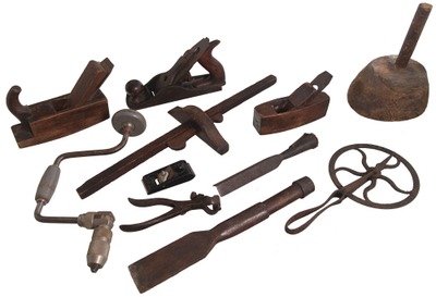 Assorted Makers: Lot Of Assorted Woodworking Tools