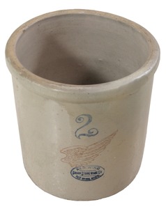 Red Wing Potteries, Red Wing, Minnesota, No. 2: Extra Clean 2 Gallon Crock