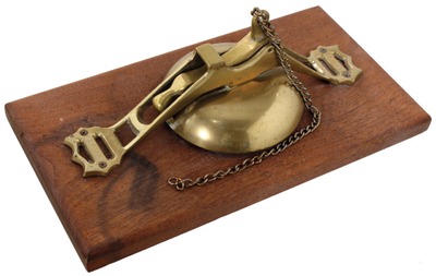 S.F. Company: Cast Brass Wall Mount Bell