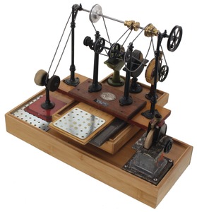 Ernst Plank, Nuremberg, Germany: Early 20th C. Steam Toy Setup