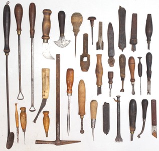 Assorted Makers: Lot Of Assorted Leather Tool