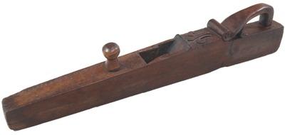 Unmarked: Early Carved French Jointer Plane