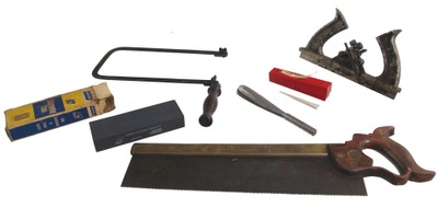 Assorted Makers: Lot Of Clean & Usabl Woodworking Tools