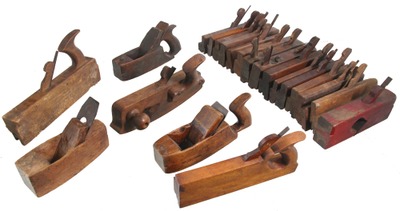 Assorted Makers: Lot Of Asst. Bench & Molding Planes