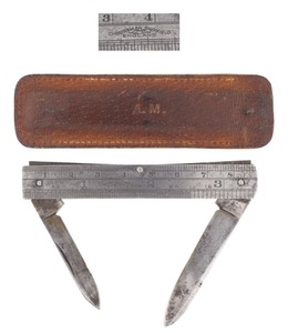 Chesterman, Sheffield, England: Combination Rule & Knife