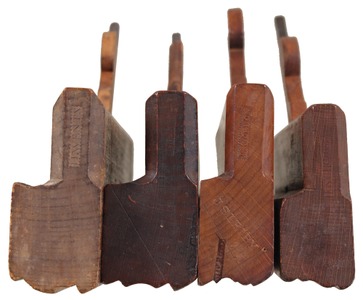 Assorted Makers: Four Early S.E. Penn Molding Planes