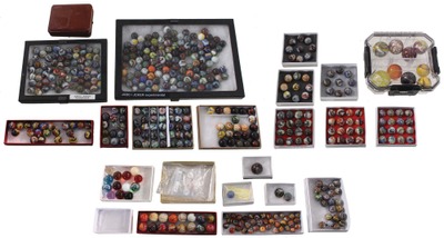 Assorted Makers: Coll. Of Recently Made Marbles