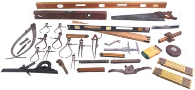 Assorted Makers: Lot Of Assorted Machinists' Tools