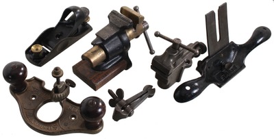 Assorted Makers: Vises & Woodworking Planesot