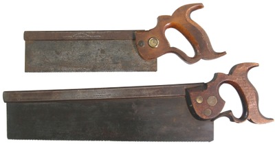 Assorted Makers: Two Clean & Usable Tenon Saws
