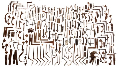 Unmarked: Collection Of Early Hardware Items