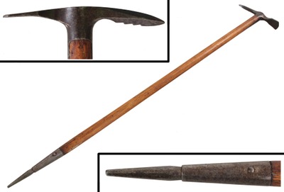 Unmarked: Classic German Ice Climbing Axe