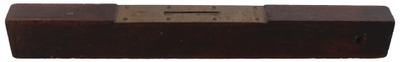 L.B. Watts, Boston, Massachusetts, No. 2: 18" Mahogany Spirit Level