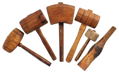Assorted Makers: Lot Of Asst. Spec. Purp. Mallets