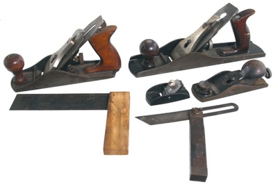 Assorted Makers: Lot Of Clean & Usabl Woodworking Tools
